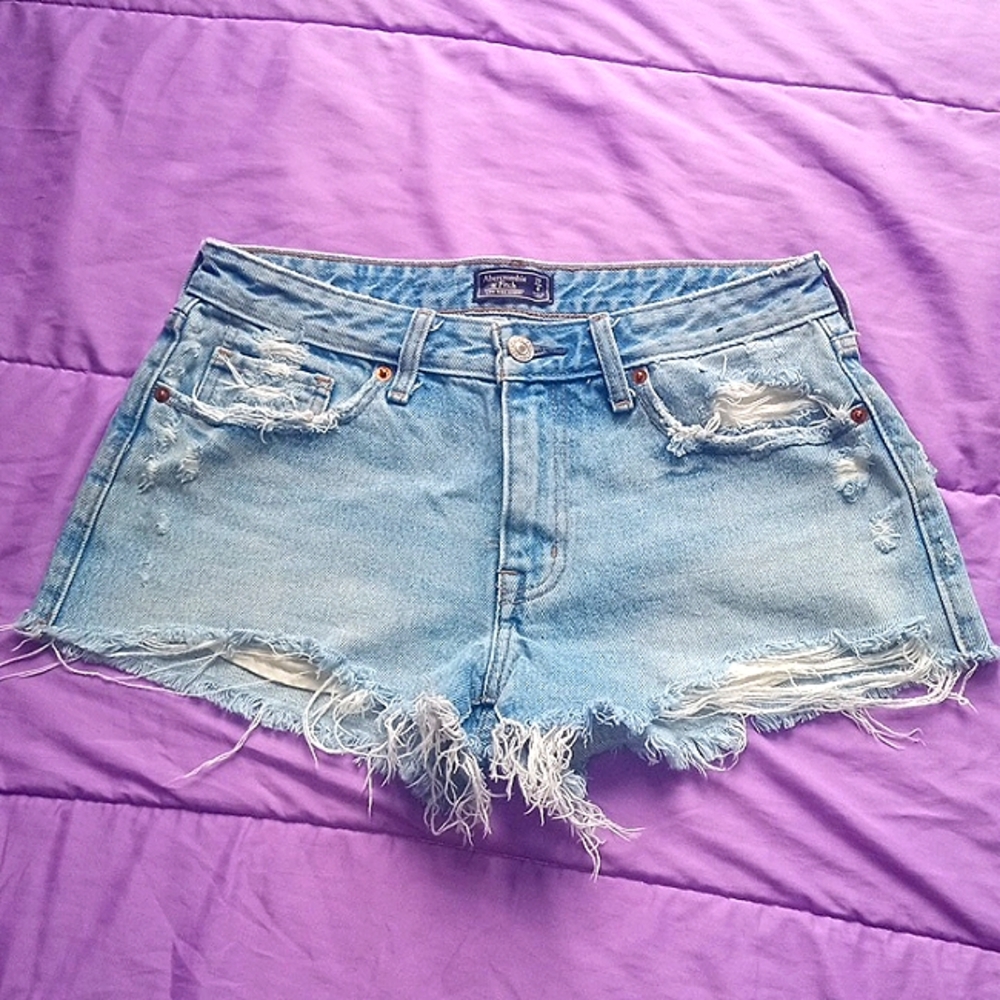 A&F low rise shorts
